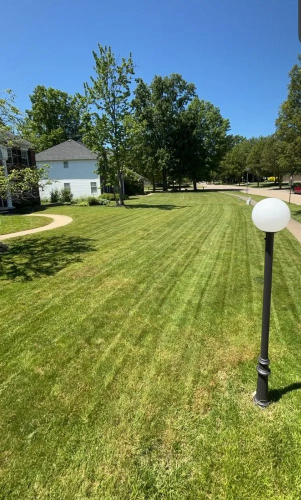Affordable lawn mowing service with custom design in Sandusky, OH by Peyton Lerch Services