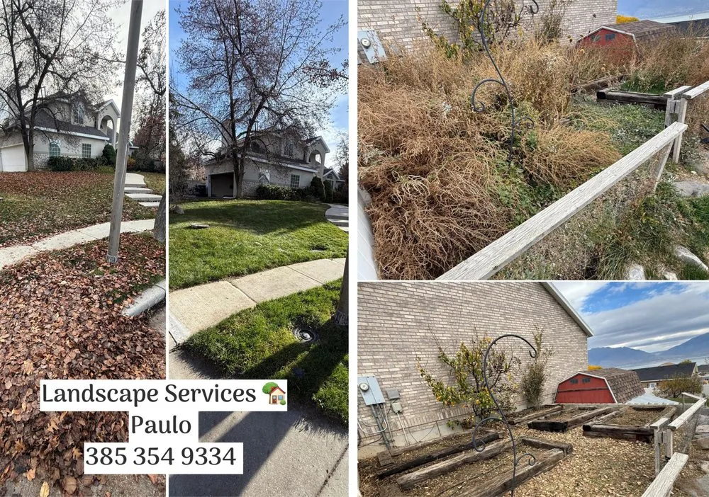 Custom landscape installation in Midvale, UT by Pf Solutions