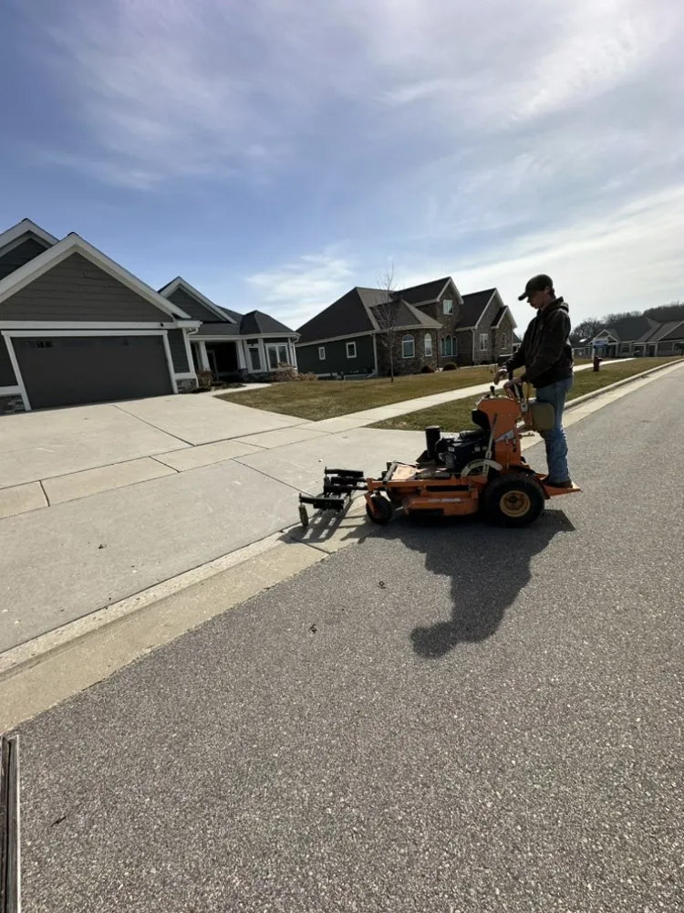 Expert residential landscaping with custom design in Brooklyn, WI by PFD Property Maintenance