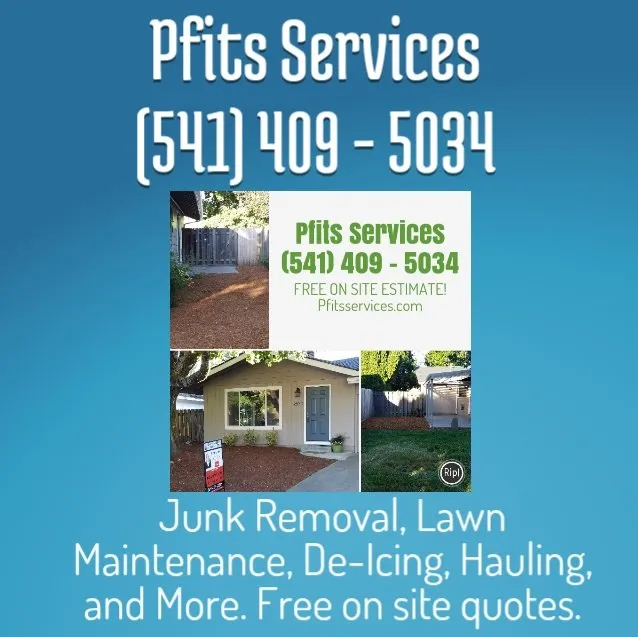 Local yard maintenance experts serving Lebanon, OR - Pfits Services