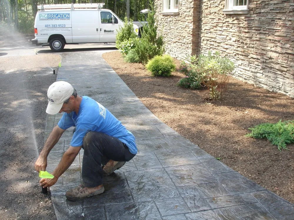 Affordable yard cleanup service in Rehoboth, MA by P&G Irrigation