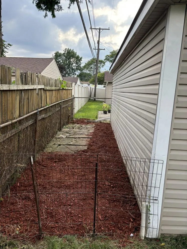 Custom landscape design in Lincoln Park, MI by P&G Landscape and Snow Removal