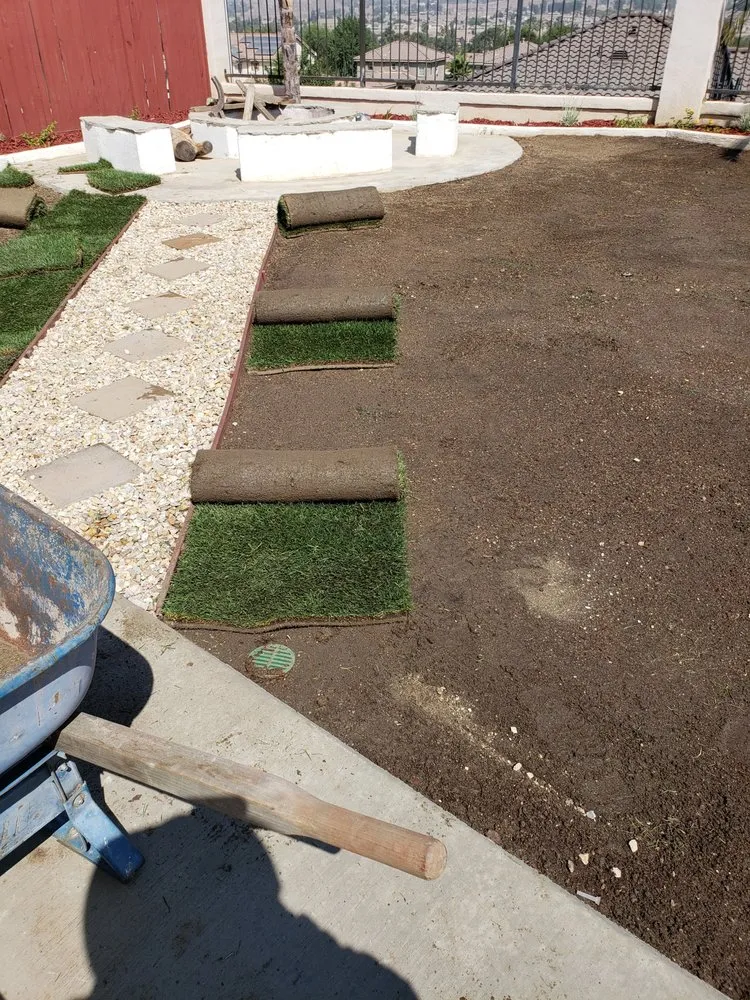 Professional yard maintenance for beautiful yards in Moreno Valley, CA by PG Landscaping