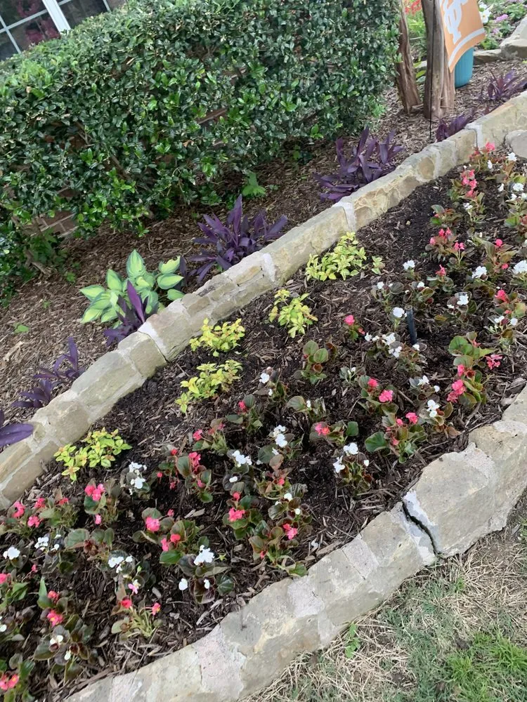 Expert garden landscaping for beautiful yards in McKinney, TX by PG Lawn Care