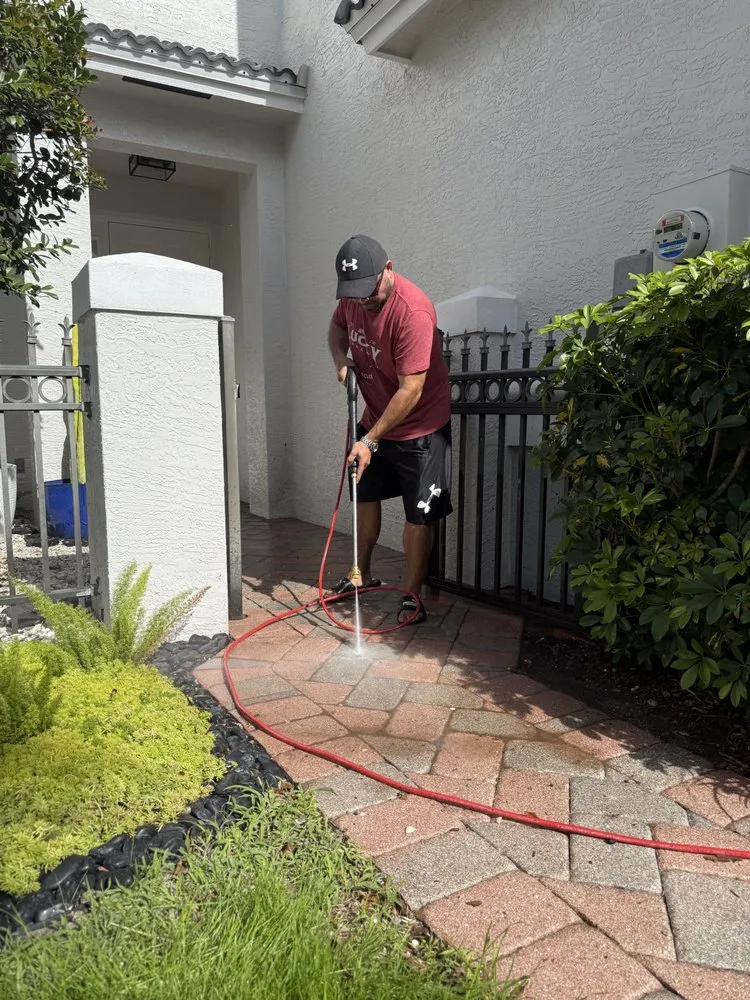 Professional lawn mowing service in Naples, FL by P&G Pressure Washing