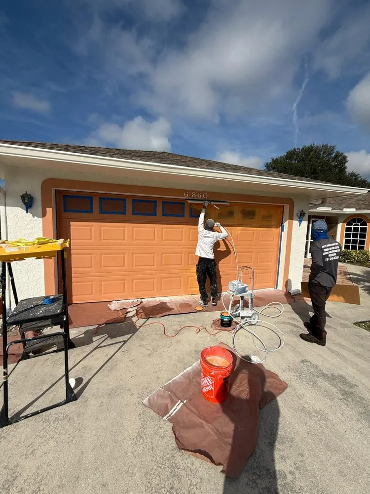 Professional landscape installation with custom design in Port St. Lucie, FL by Pg Service