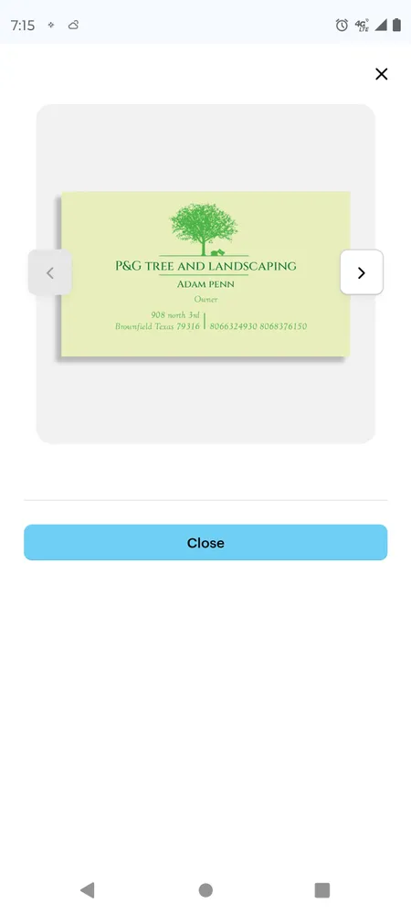 Expert yard maintenance in Brownfield, TX by P&G Tree And Landscaping