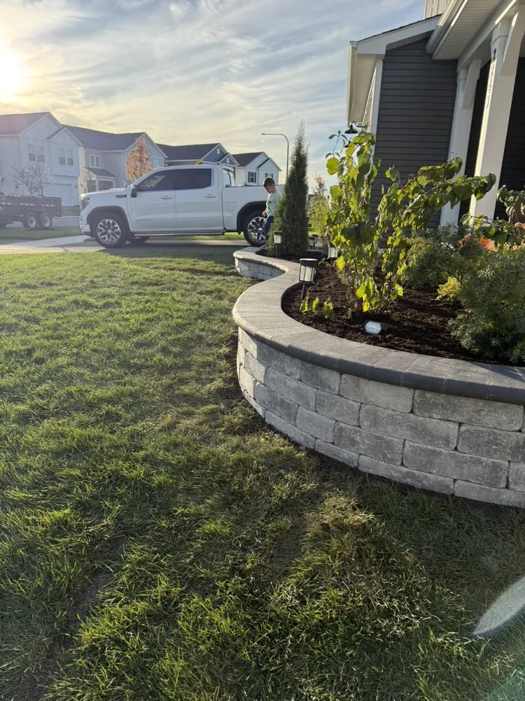 Professional lawn mowing service for homes in Aurora, IL by PH landscape