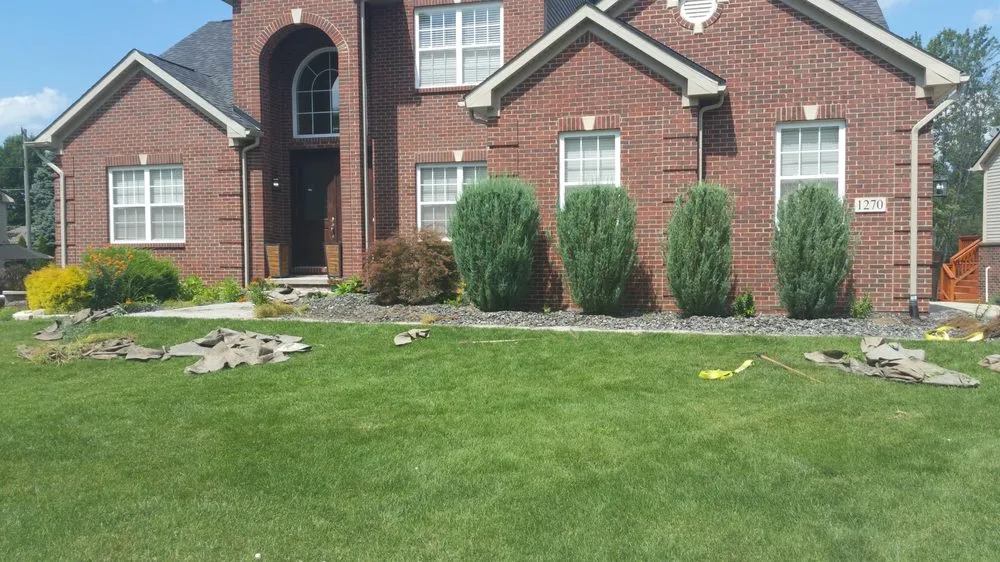 Top-rated residential landscaping for residential properties in Commerce Charter Township, MI by P.H. Landscape Services