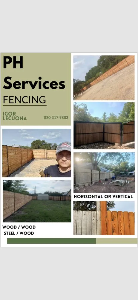 Local landscape design in San Antonio, TX by PH Services