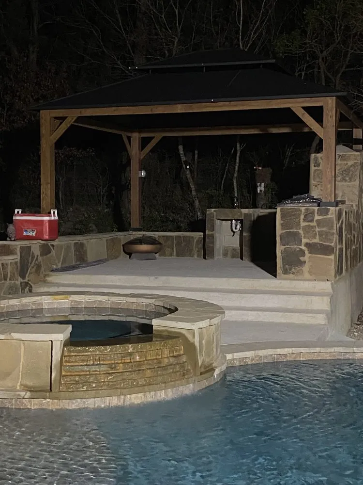 Custom garden landscaping in San Antonio, TX by PH Services