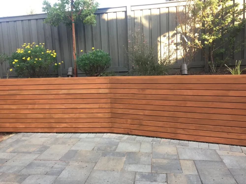 Custom landscape installation with custom design in Union City, CA by Pham Landscaping