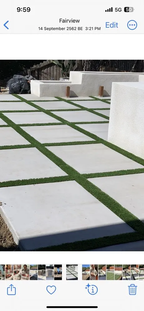 Professional lawn mowing service with custom design across Hayward, CA - Pham's Landscape & Concrete Services