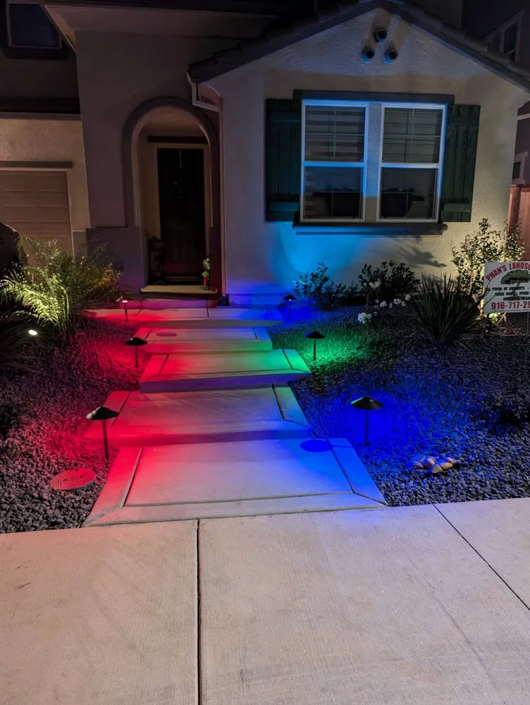 Custom yard maintenance for beautiful yards across Elk Grove, CA - Phan's Landscaping