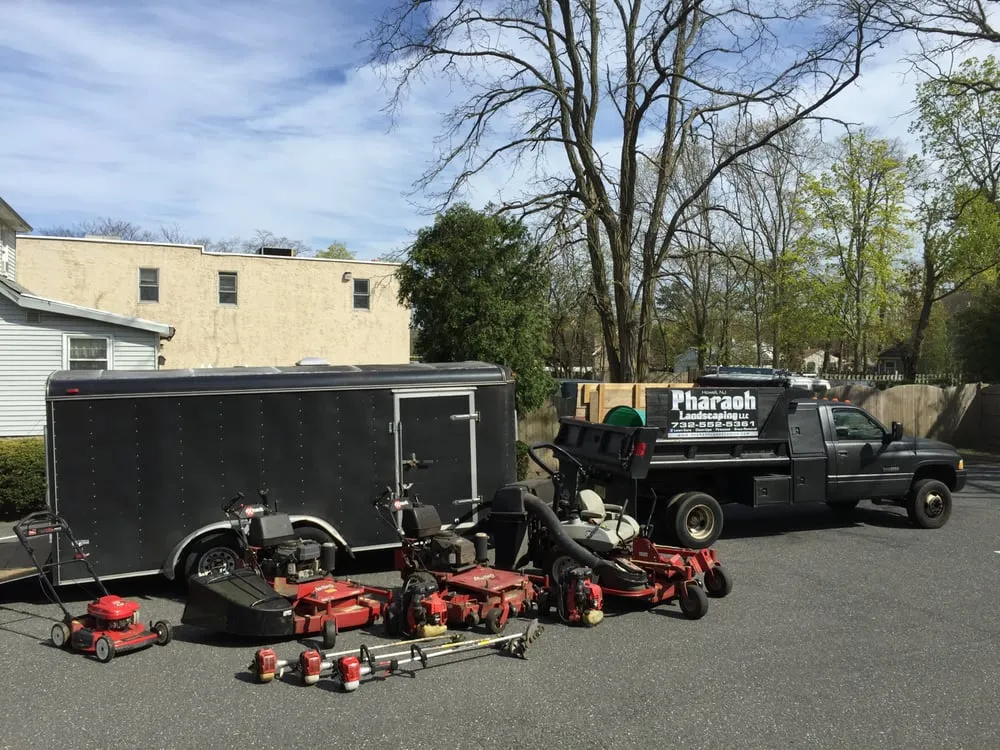 Trusted lawn care service with custom design in Howell, NJ by Pharaoh Landscaping LLC