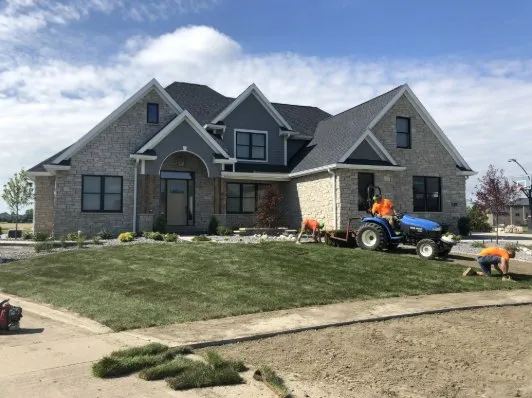 Expert garden landscaping in Fairbury, IL by Pheasant Ridge Landscaping