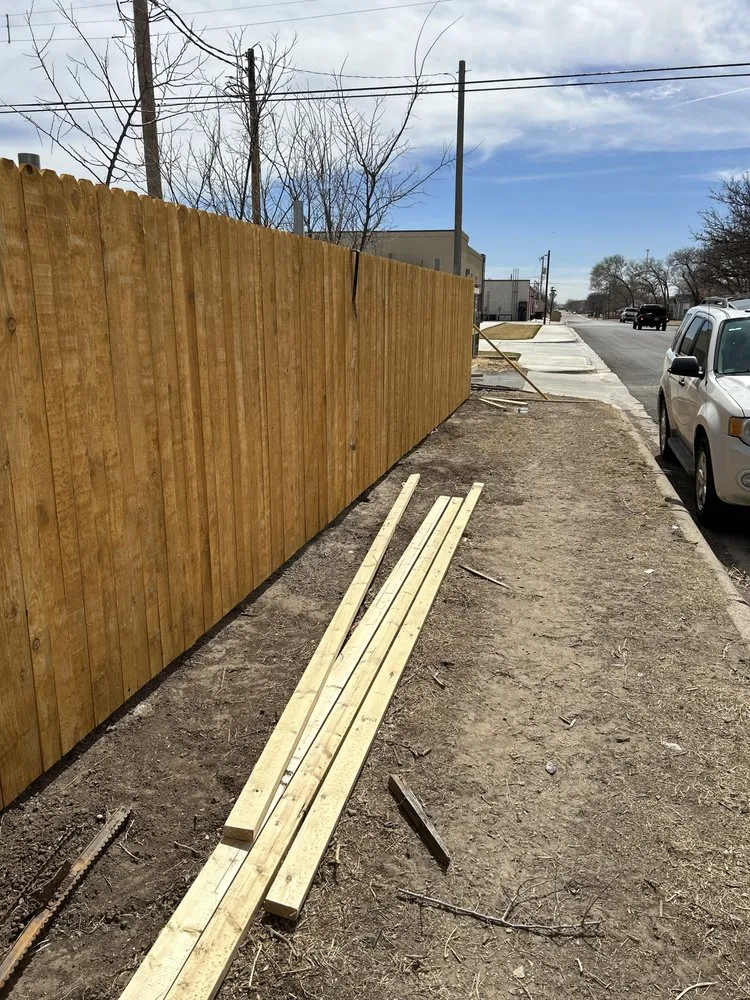 Custom residential landscaping in Canyon, TX - Phelps Fence and landscape