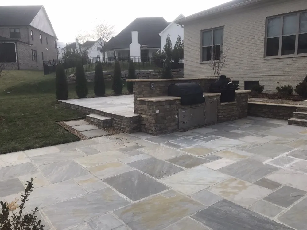 Professional residential landscaping in Nolensville, TN by Phil Bates Landscapes