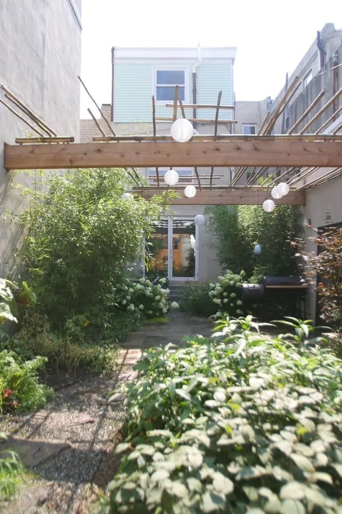 Custom landscape installation in Philadelphia, PA by Philadelphia Garden Inc.