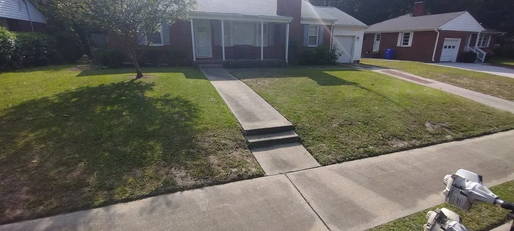 Custom yard maintenance in Greenville, NC by Philbilly Lawn Care