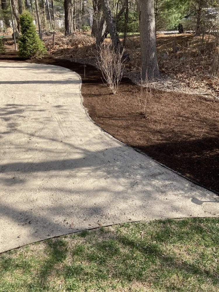 Professional outdoor landscaping in Newton, MA by Philip Jepsen & sons