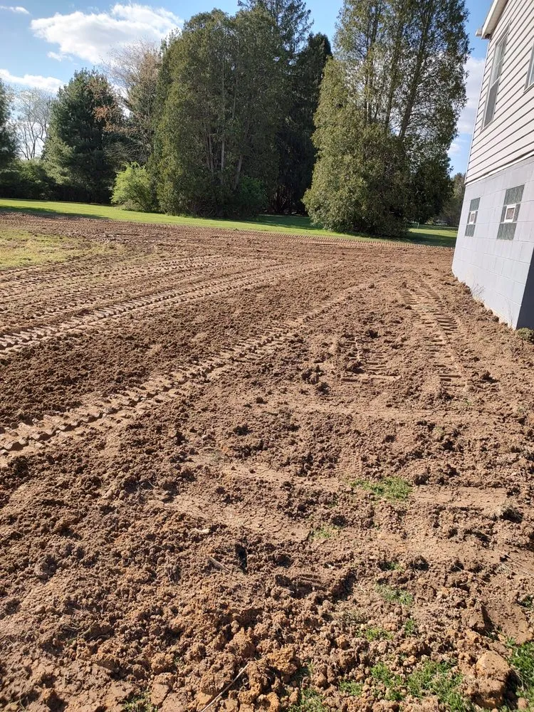 Expert yard cleanup service with custom design across Chicora, PA - Phillips Excavating