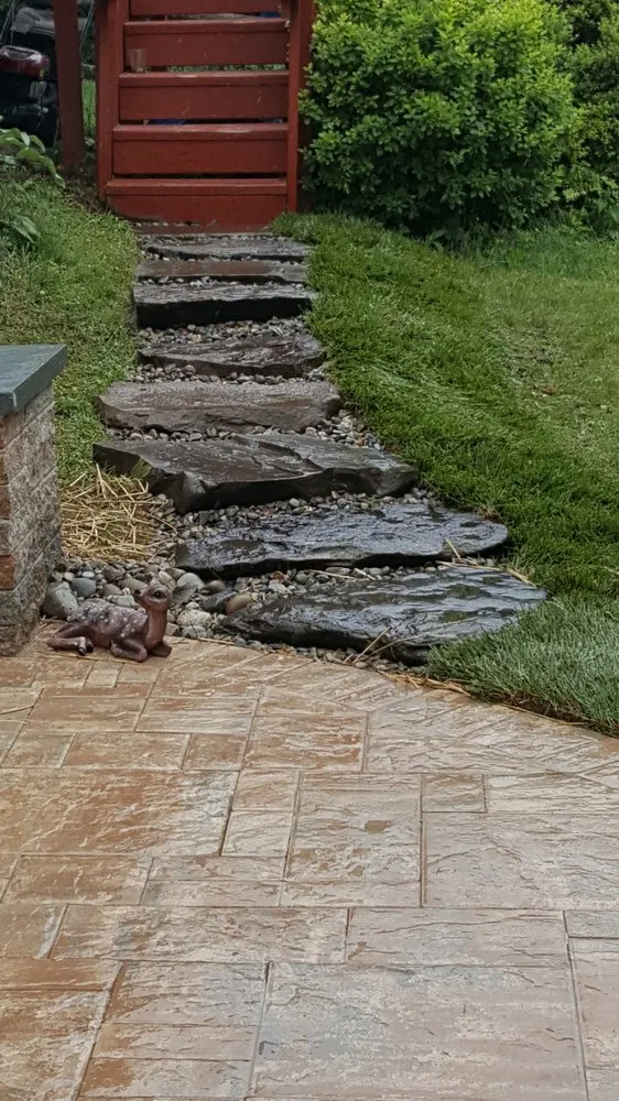 Professional lawn mowing service for outdoor upgrades in Gaithersburg, MD by Phillips Landscape Group