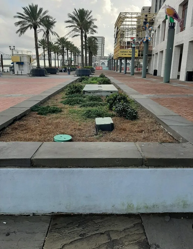 Custom garden landscaping in Hammond, LA - Phillips Landscaping