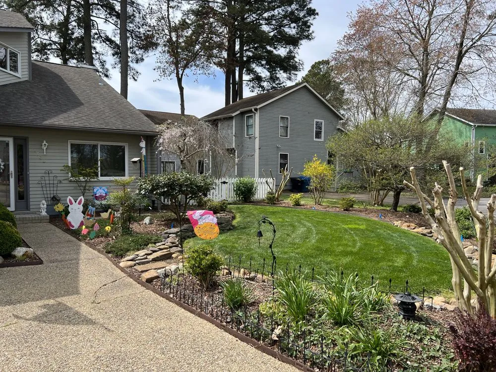 Local landscape installation in Elizabeth City, NC - Phillips Lawn Services