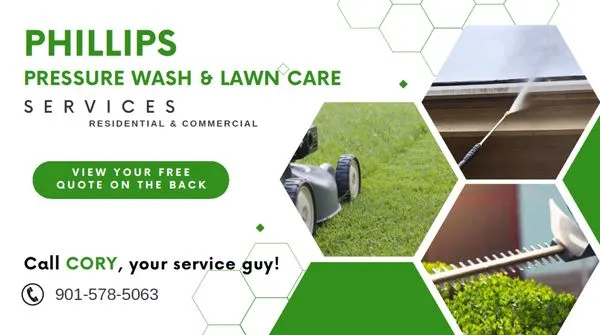 Phillips Pressure Wash and Lawn Care Logo