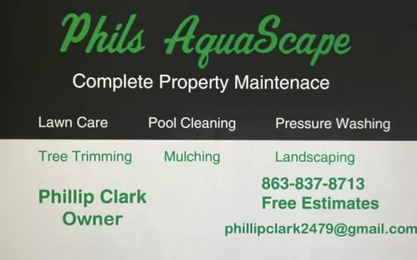 Phil’s AquaScape Logo
