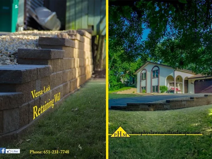 Expert landscape installation in Maplewood, MN by P.H.M. Incorporated