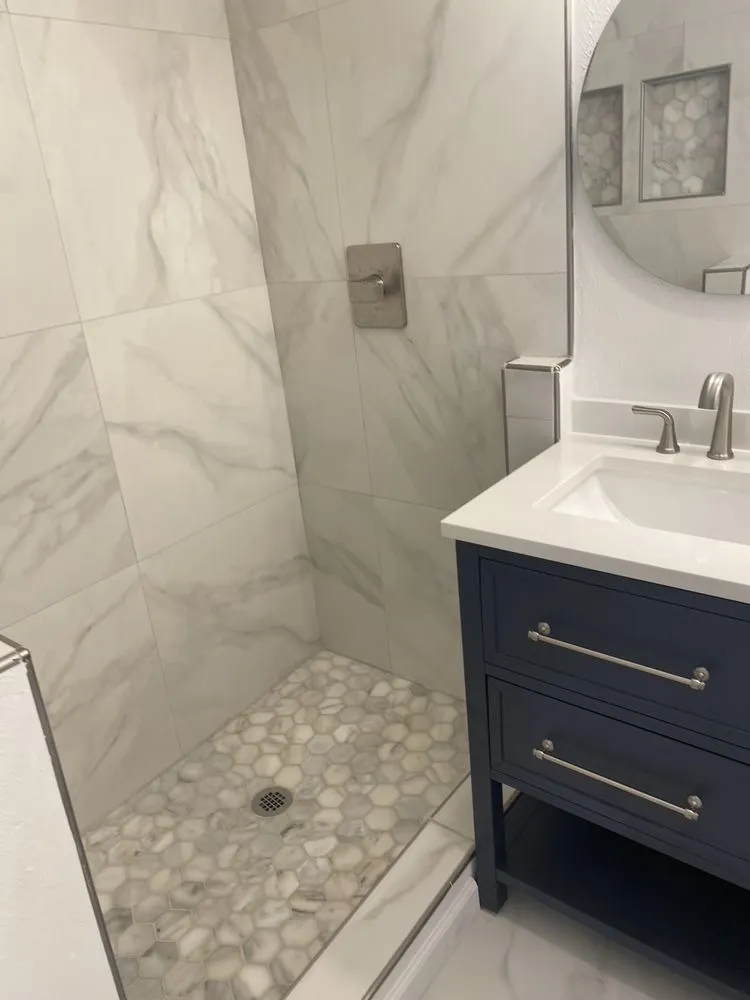 Custom landscape design in Lewisville, TX by Phoenix Contracting Agency