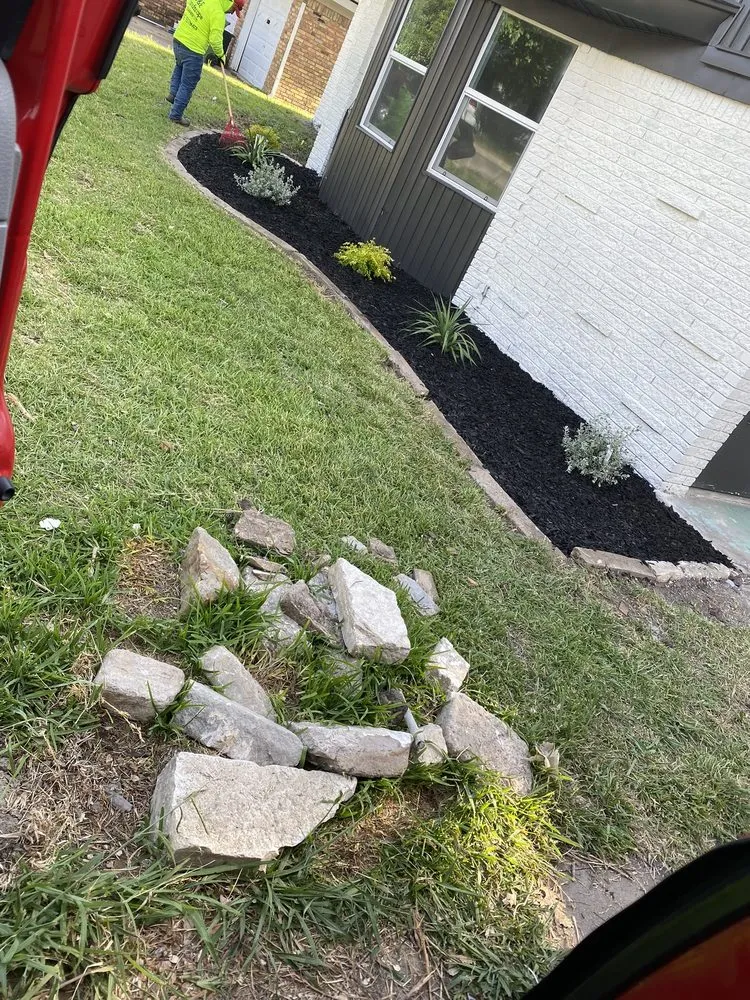 Reliable landscape installation in Lewisville, TX by Phoenix Contracting Agency