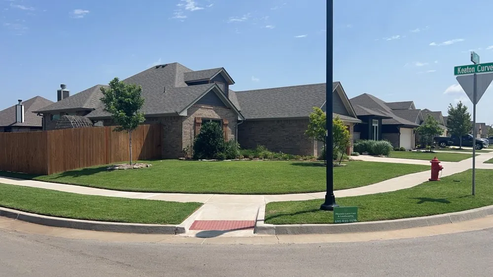 Expert landscape installation in Oklahoma City, OK - Phoenix Lawn & Pest