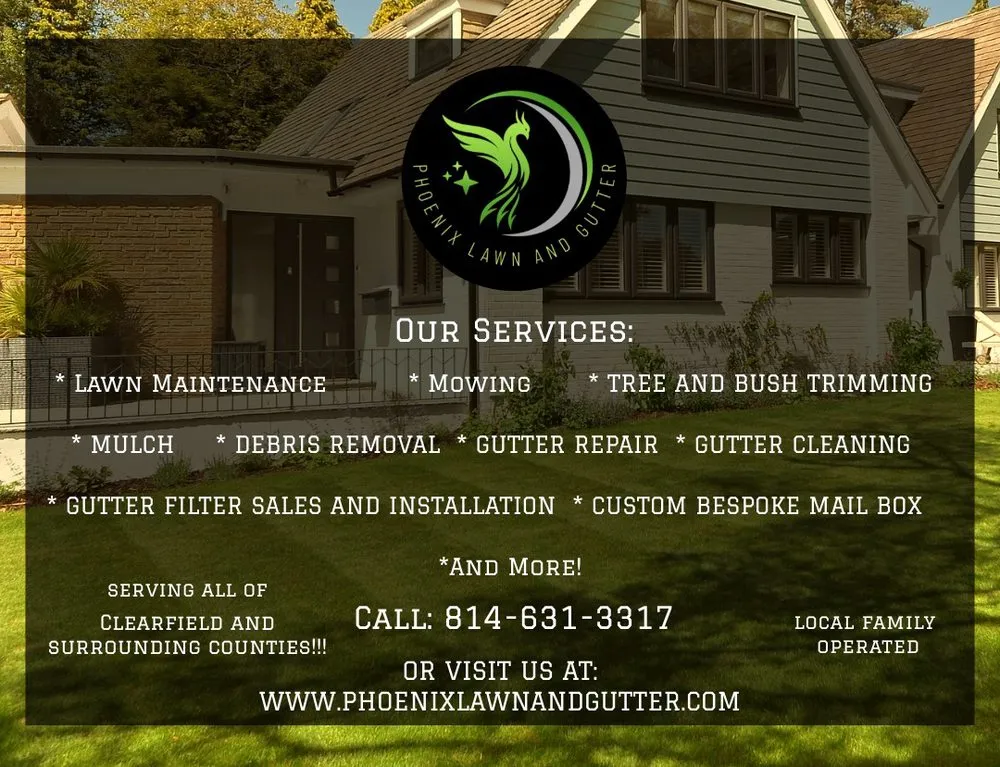 Top-rated landscape installation in Clearfield, PA by Phoenix Lawn and Gutter