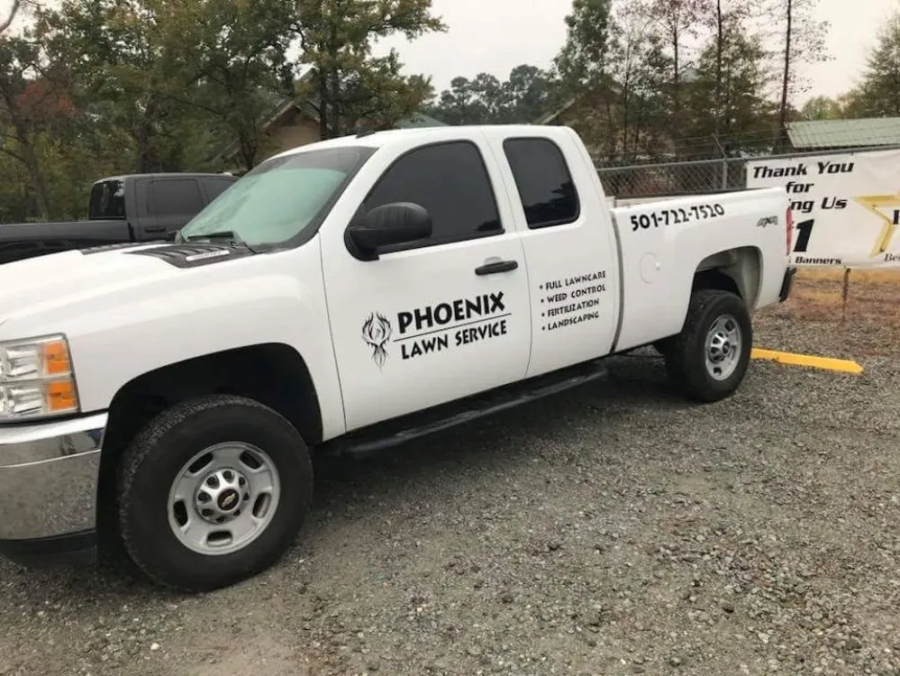 Affordable yard cleanup service for beautiful yards in Benton Township, AR by Phoenix Lawn Service