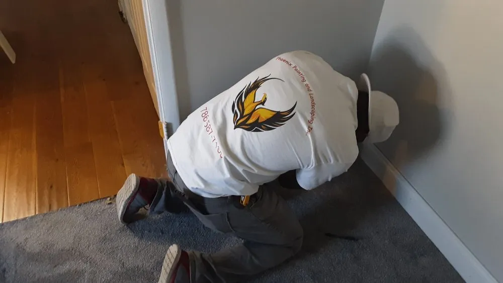 Professional garden landscaping for residential properties in Fairburn, GA by Phoenix Painting and Landscaping