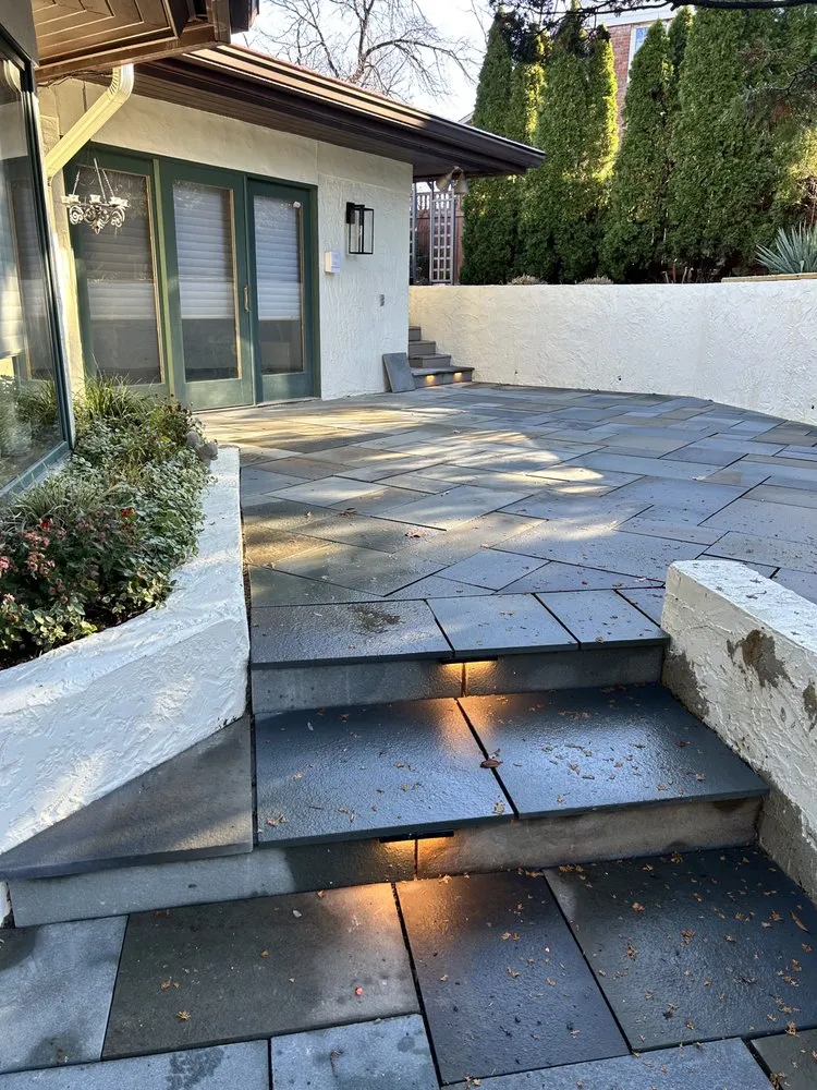 Professional residential landscaping for residential properties in Falls church, VA by Phoenix Pavers