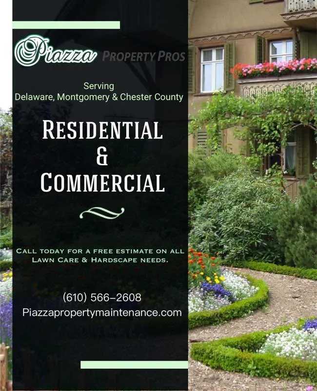 Local garden landscaping in Aston, PA - Piazza Property Pros