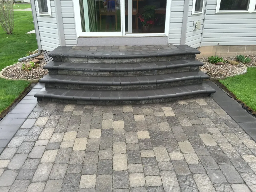 Professional landscape installation in Rochester, NY by Piccarreto Landscape
