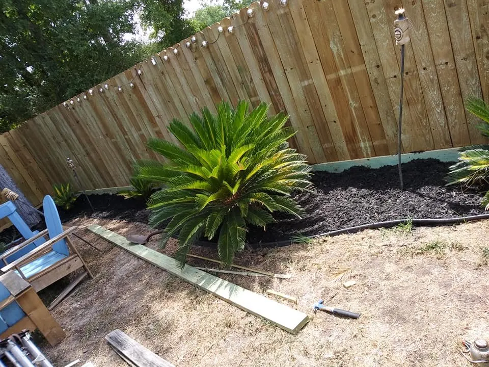Expert garden landscaping for beautiful yards in College Station, TX by Pickney's Lawnservice and More