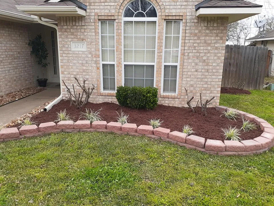 Expert lawn mowing service in College Station, TX by Pickney's Lawnservice and More