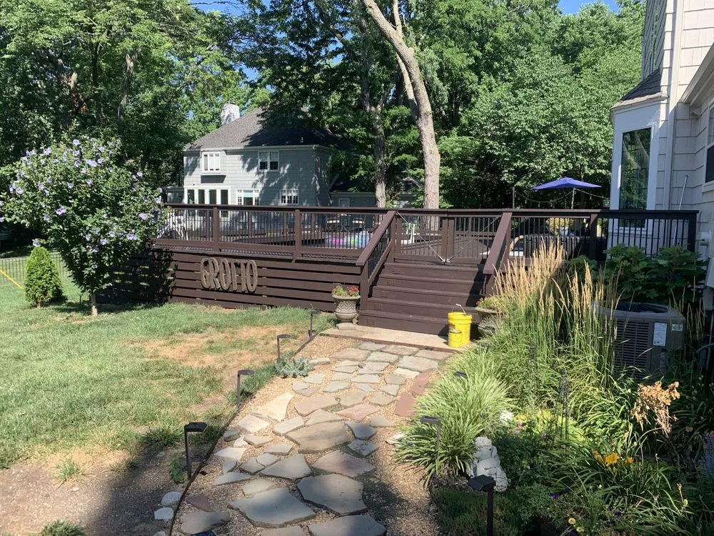 Professional outdoor landscaping in Kansas City, MO by PickNix Deck and Fence Staining