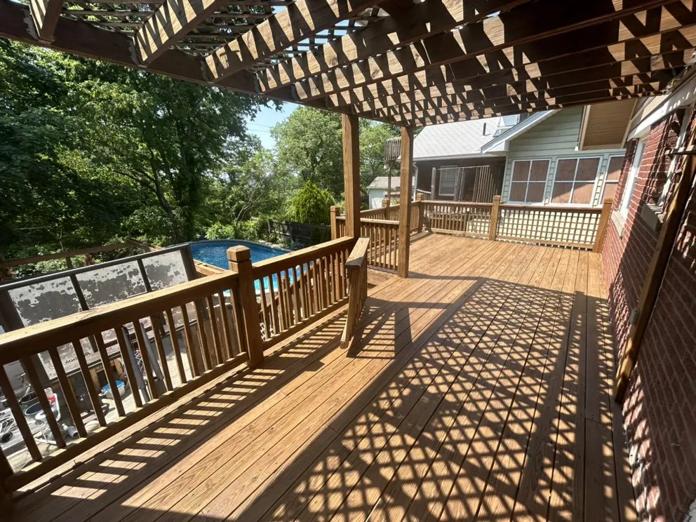 Affordable outdoor landscaping in Kansas City, MO by PickNix Deck and Fence Staining