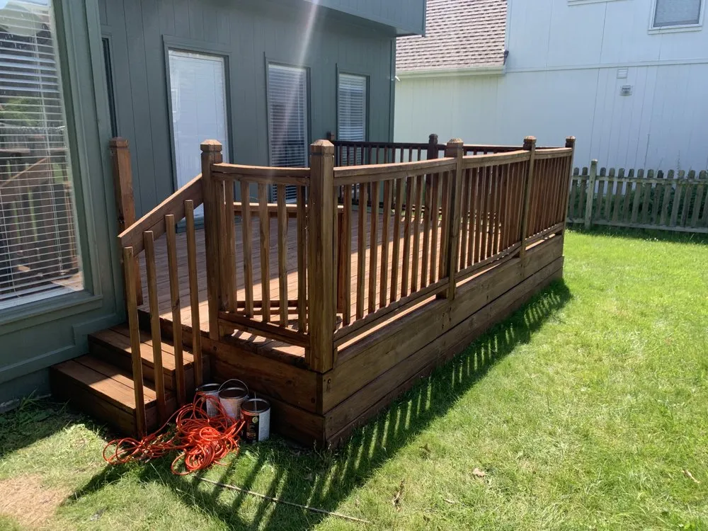 Top-rated lawn mowing service near you in Kansas City, MO by PickNix Deck and Fence Staining