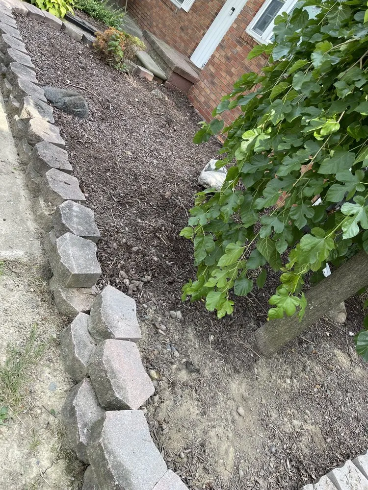 Custom landscape design in Harrison Township, MI by Picks Yard Care