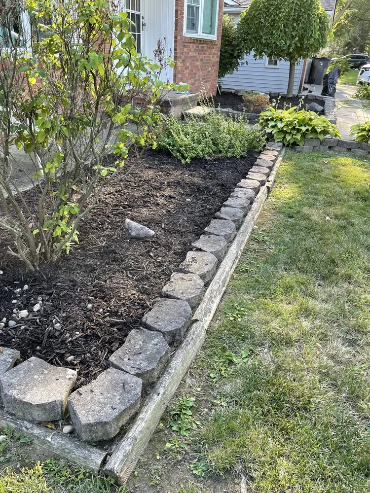 Expert residential landscaping in Harrison Township, MI by Picks Yard Care