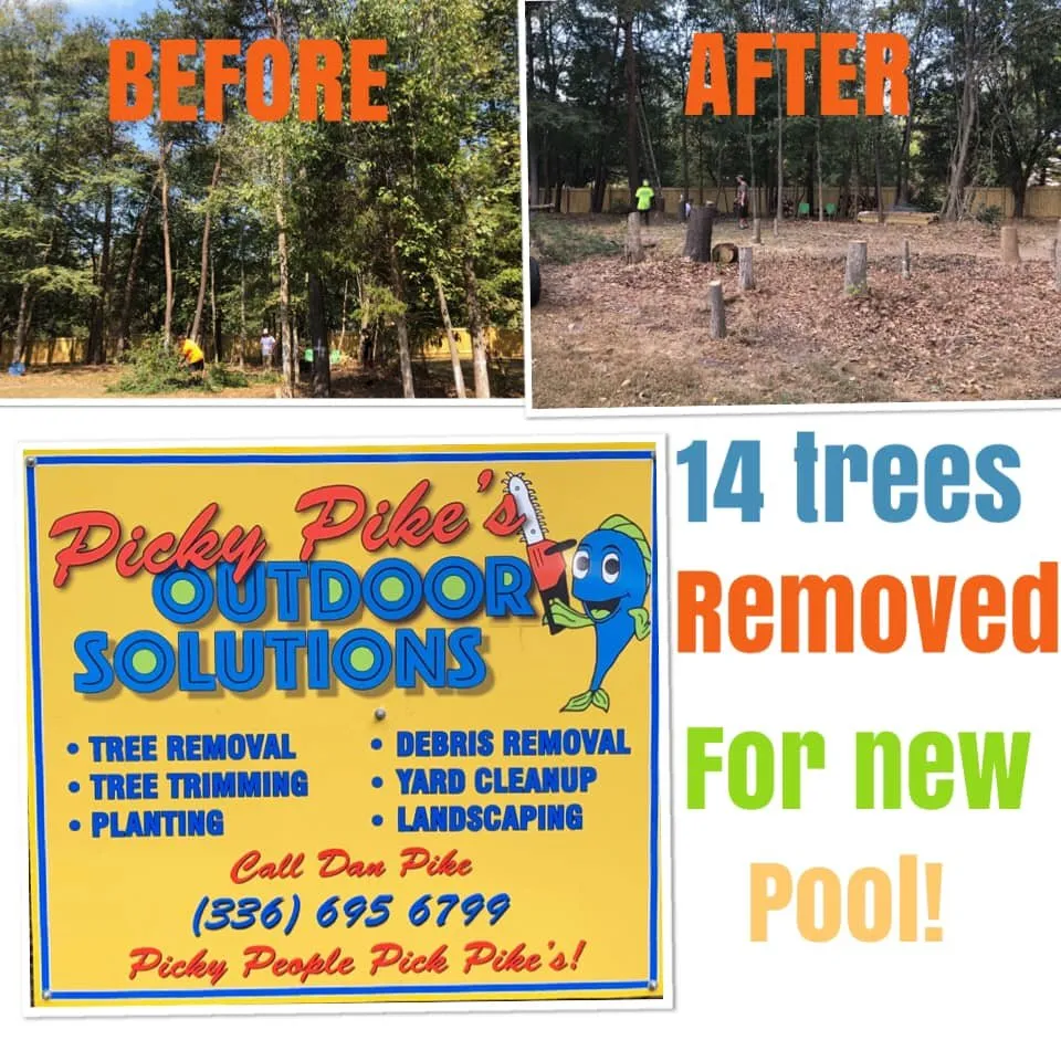 Custom lawn mowing service in Advance, NC by Picky Pike's Outdoor Solutions