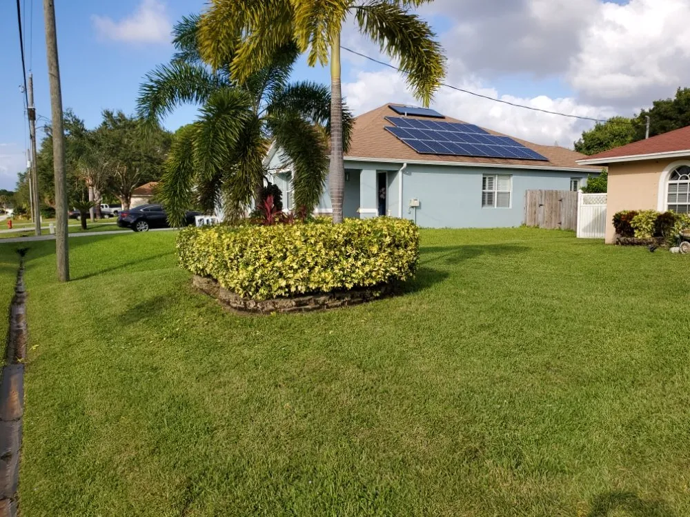Local landscape design for residential properties across Port St. Lucie, FL - Pico's lawn and maintenance